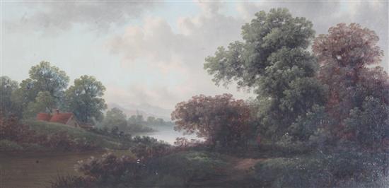 Sidney P. Winder Welsh landscapes 12 x 24in.